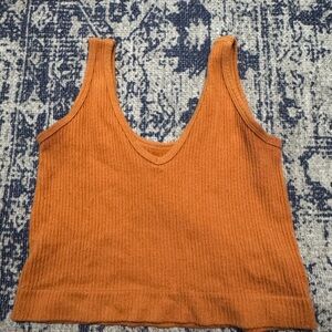 Orange urban tank